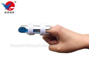 Quality Lightweight Protective Hand Finger Splint , Blue And White Trigger Finger Splint for sale