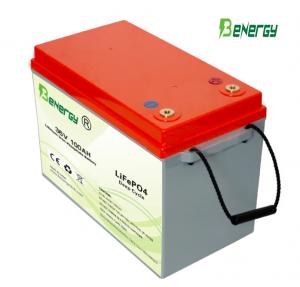 Quality 36V 100AH Lifepo4 Storage Battery For Golf Cart AGV Robot for sale