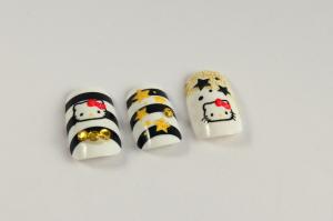 Quality Nail Art Glitter Fake Nails for sale