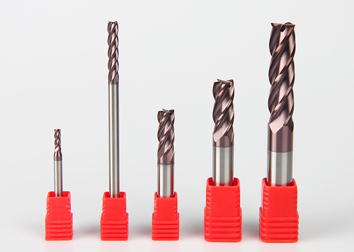 HRC 45-65 0.1mm Solid Carbide End Mill For Wood Aluminum Steel Stainless Steel