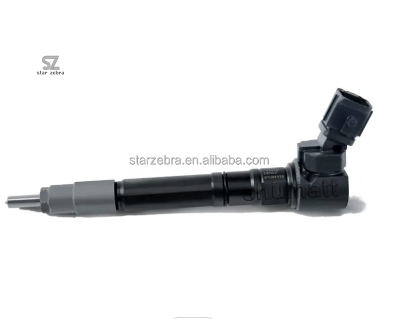 Construction Works 23670-11030 Genuine Excavator Parts Rail Fuel Injector for Diesel CR Engine