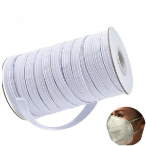 Quality 100% Polyester Rope Earloop Strong Strength Shoes Elastic Band for sale