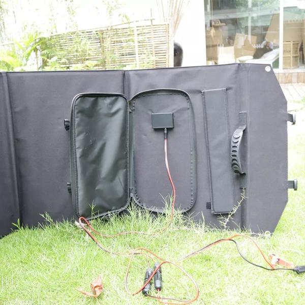 19.8V Portable Folding Solar Panels 120W Foldable Solar Panel For Camping