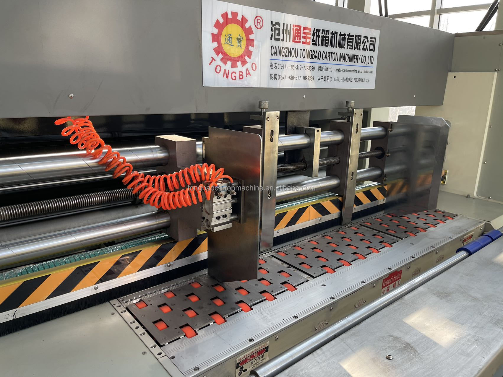 40000 KG Flexo Printer Slotter Rotary Die Cutter Machine for Corrugated Carton Box Printing Slotting Die Cutting