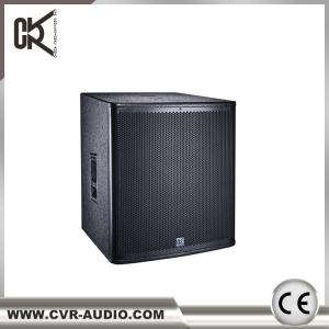 China 1000W powered 18  subwoofer speaker active plywood sound equipment on sale