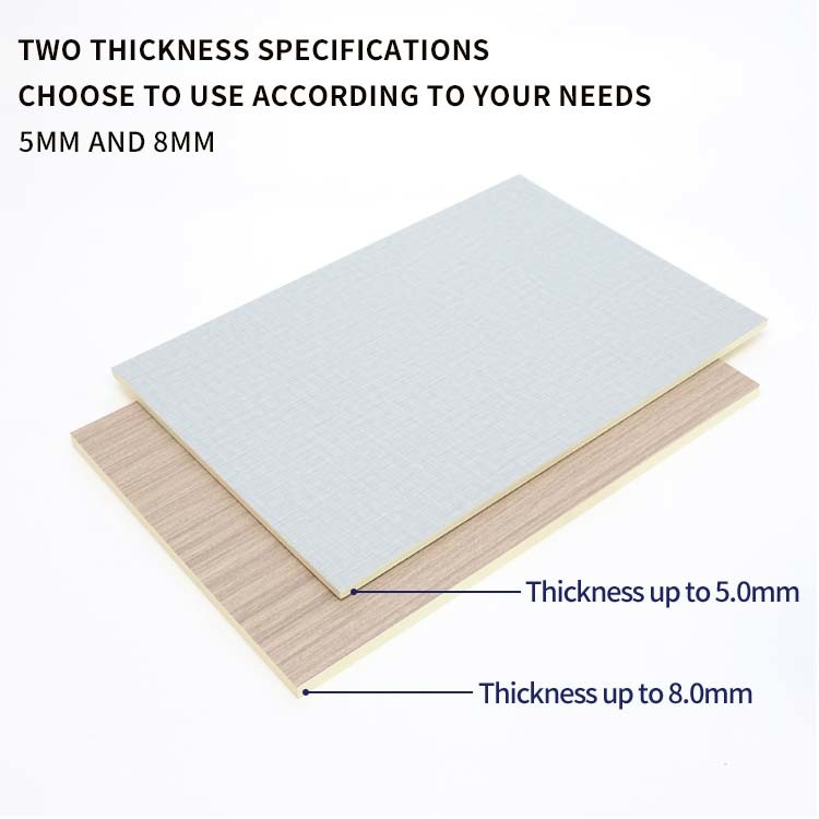 Interior Bamboo Charcoal Fiber Wood Veneer Metal Texture Solid Mirror PVC Wall Panels