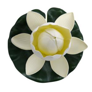 Quality Ivory Floating Water Lotus Light for sale