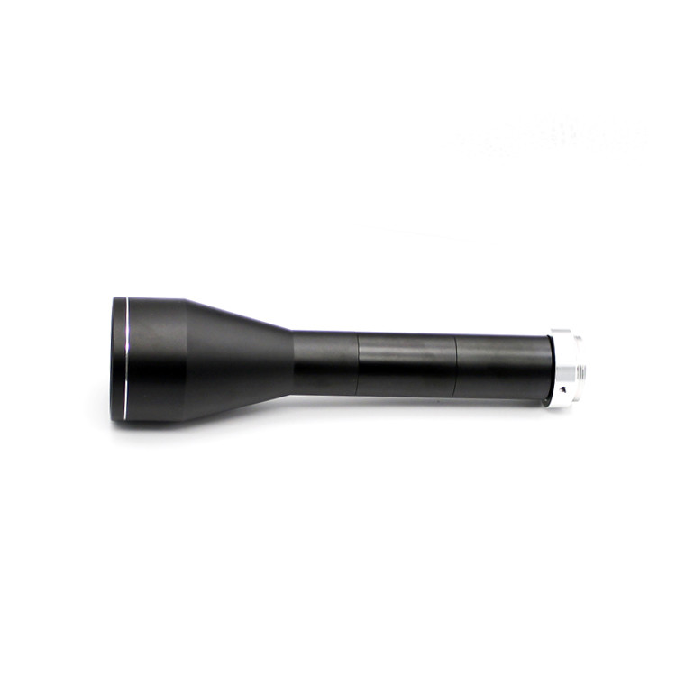 Led Flashlight Aluminum Flashlight Housing 3.7v USB Rechargeable Industrial