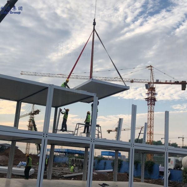 Fast Installation Modular Container House System For Indonesia Construction Projects