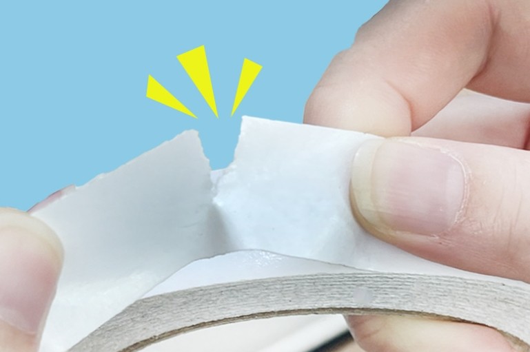 Customizable Adhesion Double Sided Cotton Paper Tape Roll For All Surface Bonding