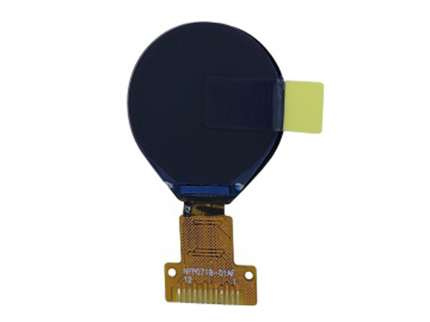 0.71 Inch Round TFT Display Module 160x160 Resolution 350c/d Free View Angle SPI Interface