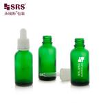 D004 Empty Transparent Amber Essential Oil Tamper Evident Luxury Customization