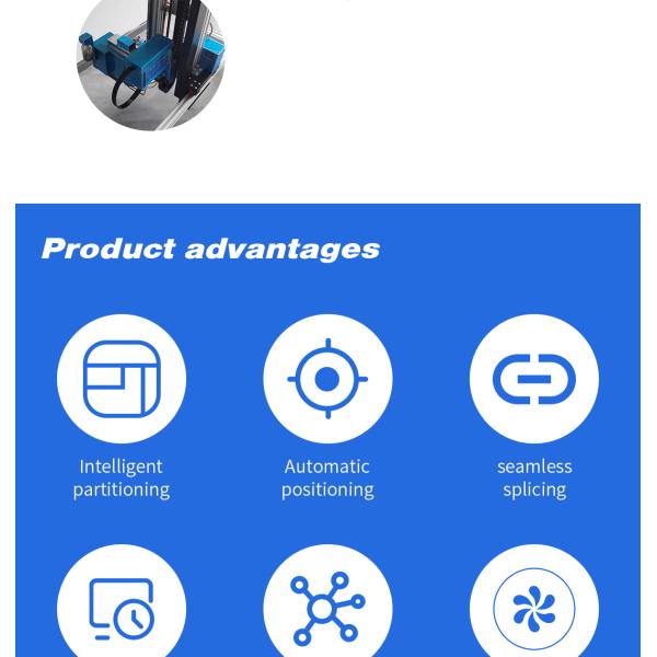 Wall And Floor UV Inkjet Printer Vertical Robot Wall Mural Printer Machine