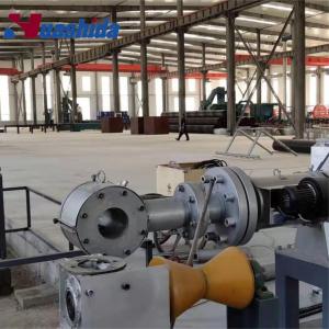 Quality Large Output Polyurethane Insulated Pipe One-Step Extrusion Line Manufacturer for sale
