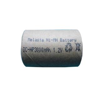 Quality Melasta 1.2V Ni-MH Battery Cells SC-HP 3000mAh for sale