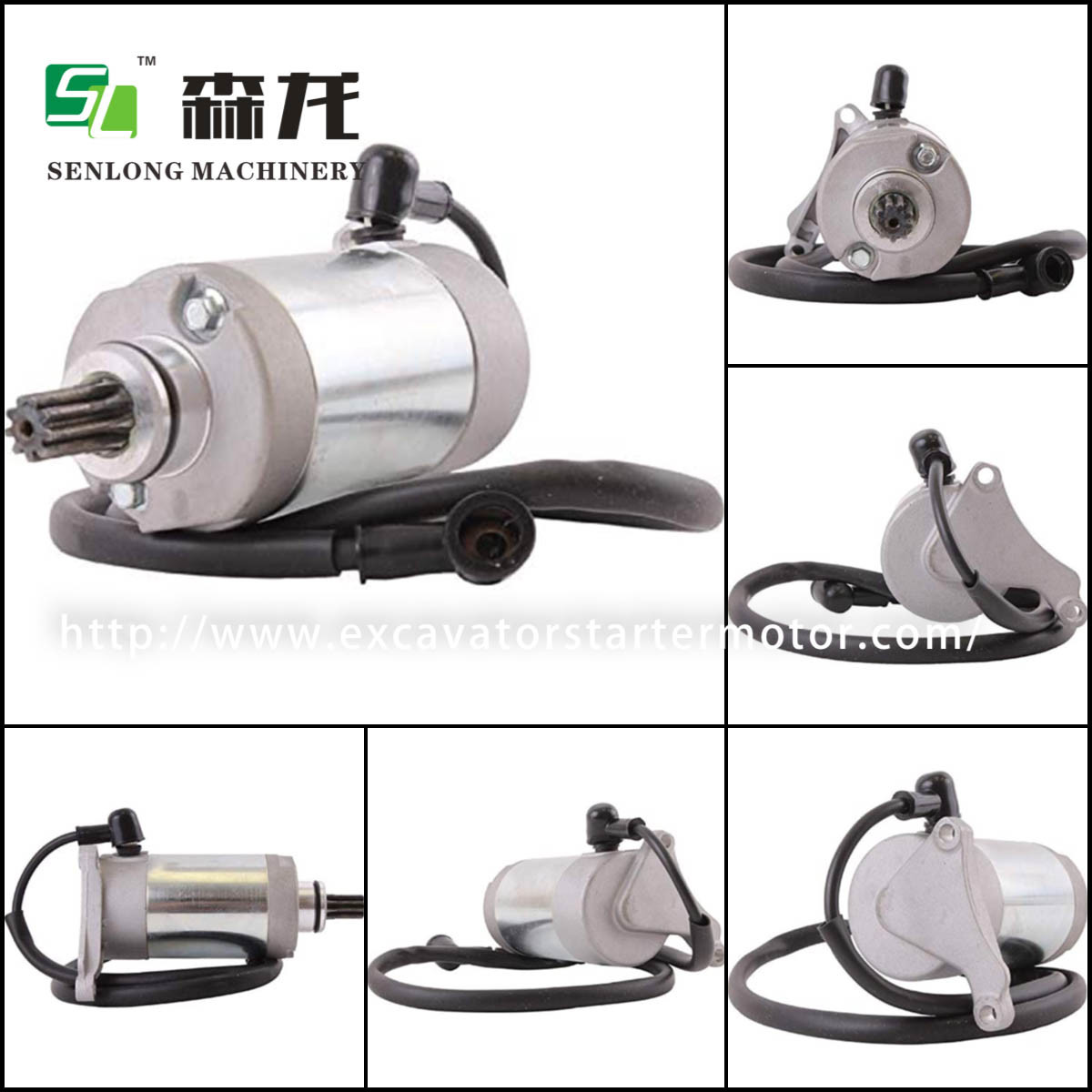 Starter XT225/TDM225 00/08 TT-R230(2018) Motorcycle 12V 9T CCW 1C6-H1800-00-00 3RW-81800-00-00 3RW-81800-01-00 SMU0352