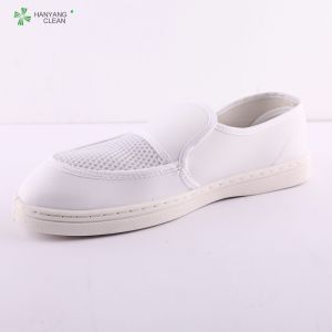 Buy cheap Anti static esd cleanroom pvc mesh cleaning shoes from wholesalers