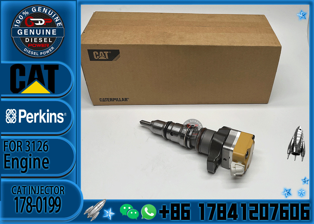 Excavator Parts CAT E 322C 325C 3126E 3126B Engine common rail injector 10R-0782 178-0199