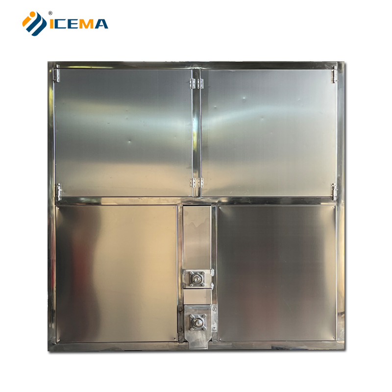 Restaurant Supermarket 5T Automatic Control System Industrial Ice Cube Maker Machines