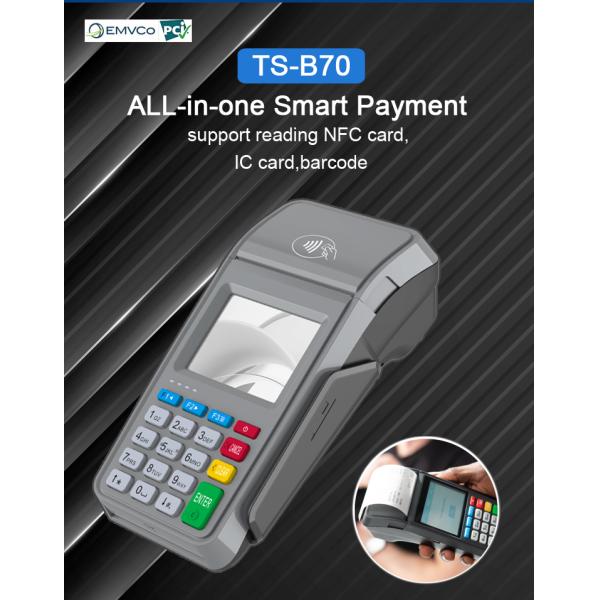 Contactless Payment MPOS Device 4G Wifi Handheld Mobile Linux POS Terminal System