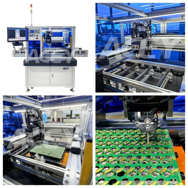 18650 Automatic Battery Ultrasonic Wire Bonding Machine