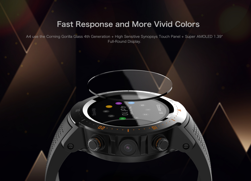 Android GPS 4G Talking Waterproof Sport Smart Watch