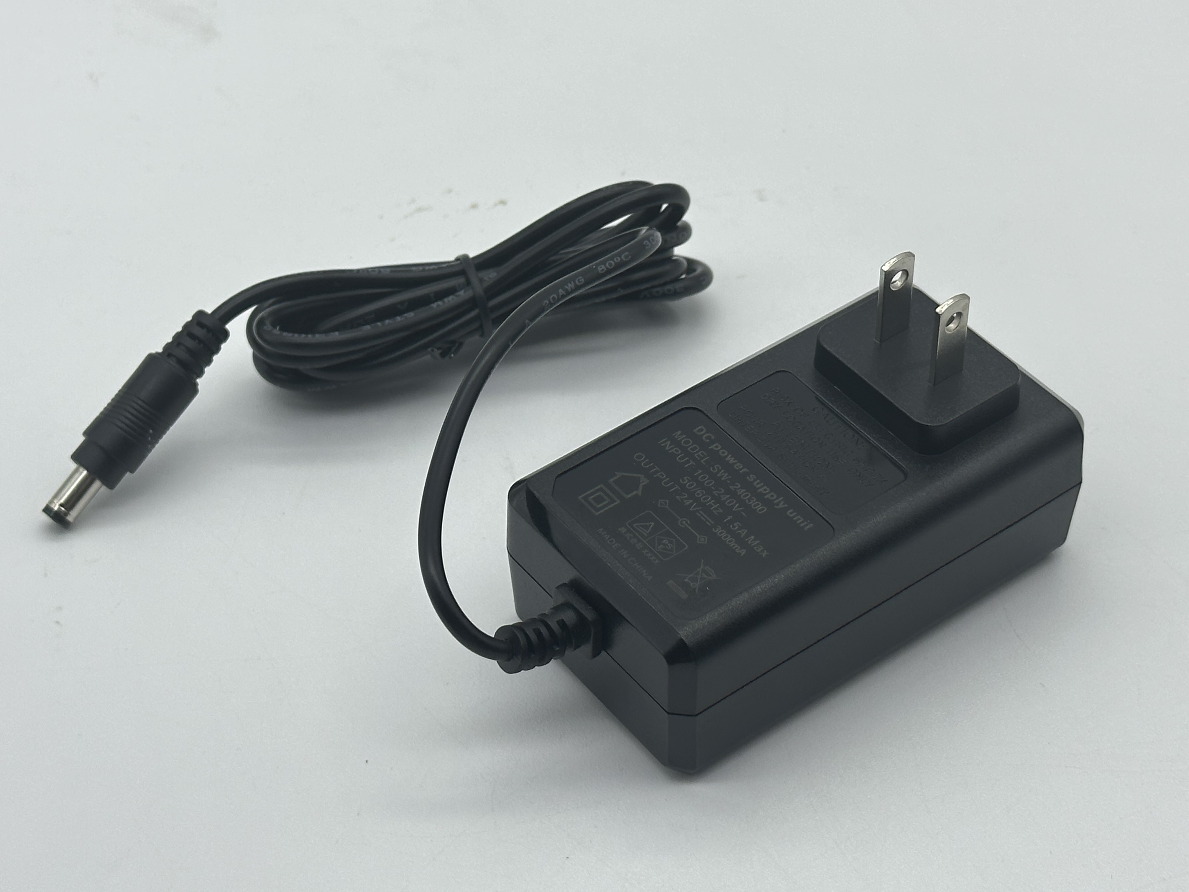Long Lifespan hours 50000 12V 24V DC Connector Power Supply for Lighting Accessories