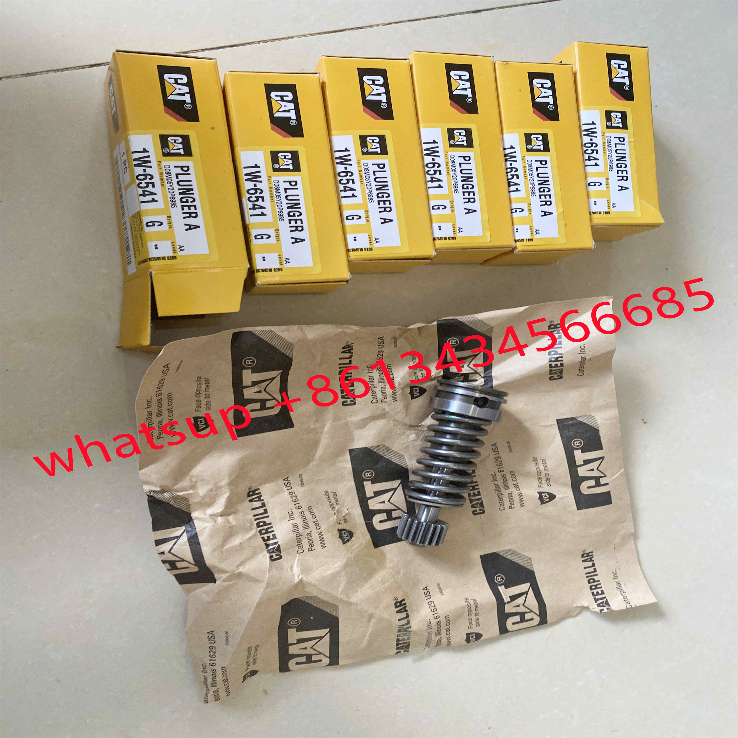 Diesel injection pump plunger element 1W6541 suitable for injection pump element 4P-9830 7W5929 4P9830 1W-6541