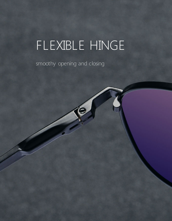 Aluminum Magnesium Mens Luxury Sunglasses Polarized Lens Sunglasses