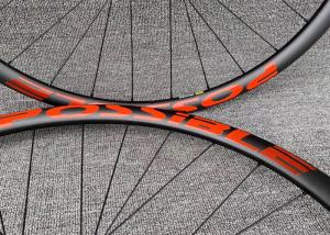 Quality Easy Peel Bicycle Wheel Decals Resistant To Rub Customized Color for sale
