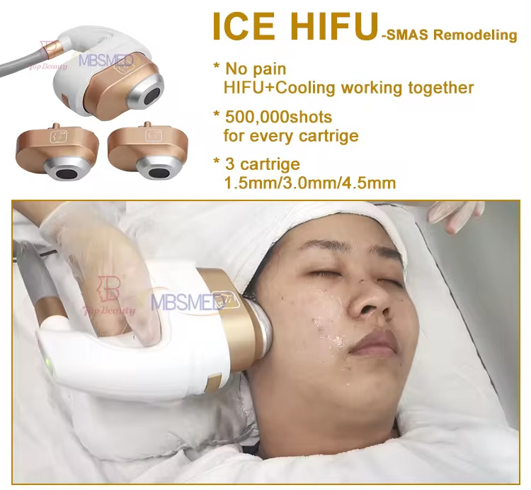 Ice Hifu Cooling Facial And Body Radiofrequency Face Lifting Cryo Hifu Smas Machine Skin Tightening