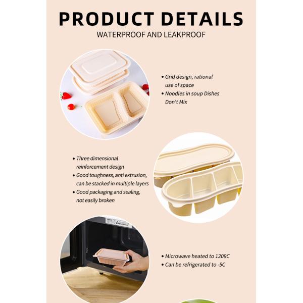 Recyclable Round Shape Biodegradable Sustainable Packaging For Fruit Storage