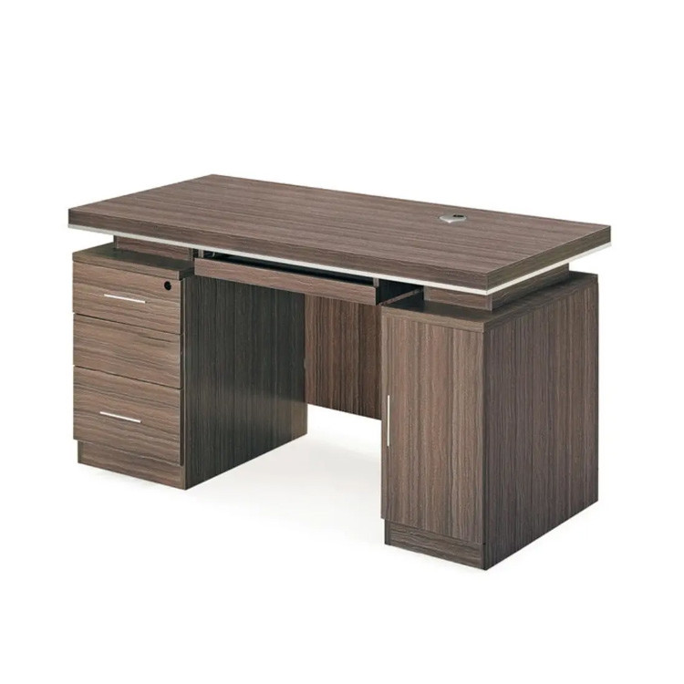 1.2m Modern Computer Desks Thickness 50mm Office Home With Drawer