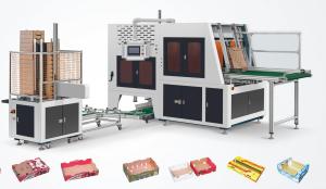 Quality Fully Automatic Multifunctional Fruit Box Folding Machine for sale