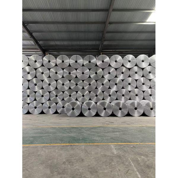 Six Lines CWC Pipeline Reinforced Mesh Hot Dip Galvanized 190.5mm Mesh Width