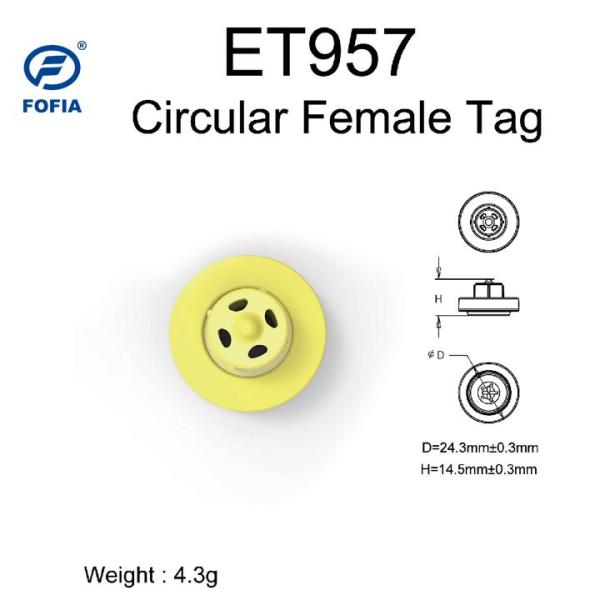 Customizable Electronic Ear Tags for Accurate Livestock Identification and Tracking Solutions