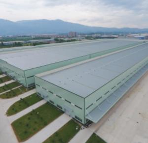 Quality Q355 Q345 Modern Prefab Steel Structure Warehouse Seismic Resistance for sale