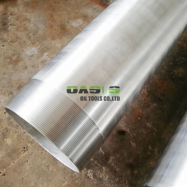 8 5 / 8 " AISI304L Stainlss Steel Slotted Bore Casing STC Connection For Borehole Drilling