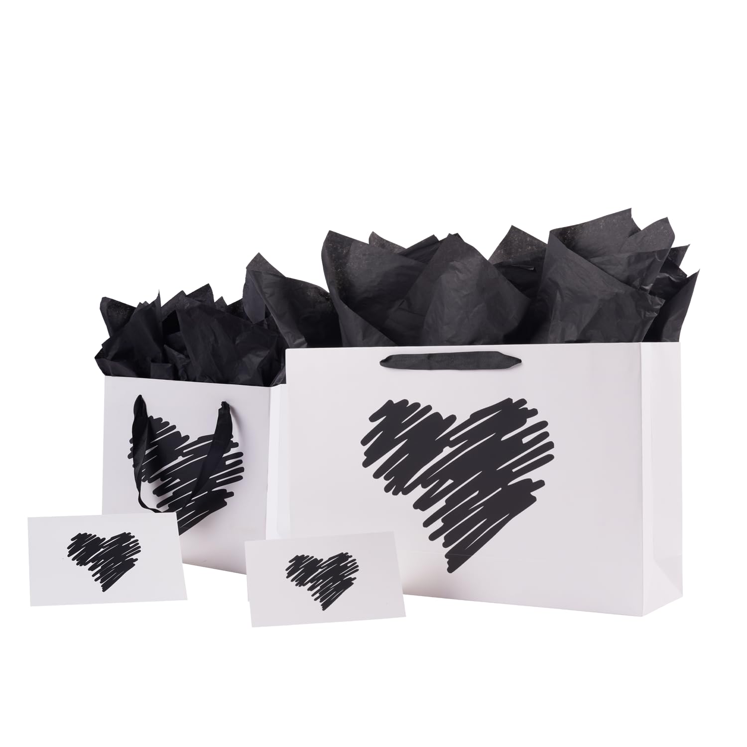 Specialty Paper Fashion Industry Valentine's Day Gift Shopping Hand Length Handle Bags