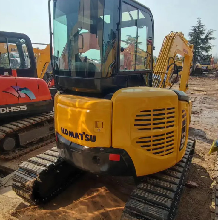 Original Brand Used KOMATSU PC40 Mining Construction Machinery 4 Ton With Rubber Block
