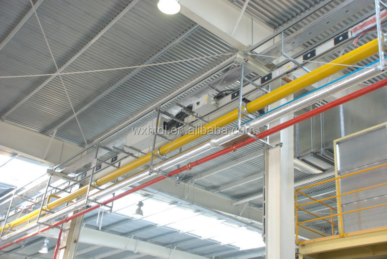 Spring Split Ring Pipe Securing Clamp Hanger