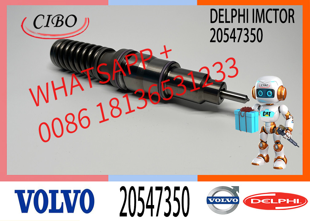 Truck Engine Diesel Fuel Injector 20547350 4 Pins Fuel Injection Nozzle BEBE4D00203 BEBE4D00001 For VOL-VO FH12 TRUCK