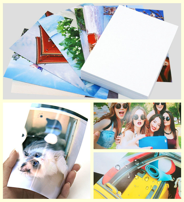 260gsm Satin / Luster RC Photo Paper For Poster  Instant dry & Water Resistant 