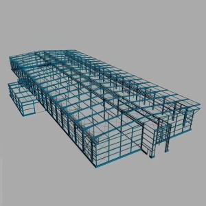 Quality Customizable Pre Engineered Steel Building Structure Q355 Q235B Grade for sale