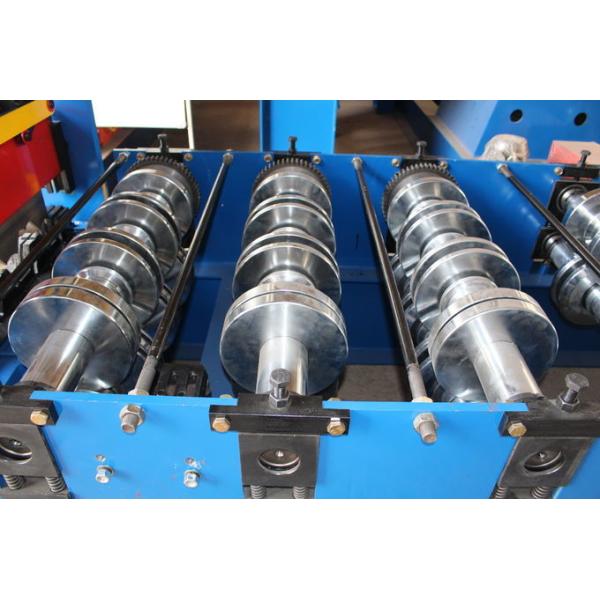 Automatic PLC System Floor Deck Roll Forming Machine 8m / Min