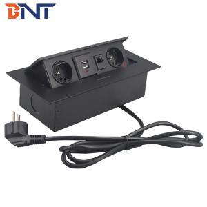 Quality Modern Hidden Into Office Table Power Data Connection Tabletop Outlets for sale