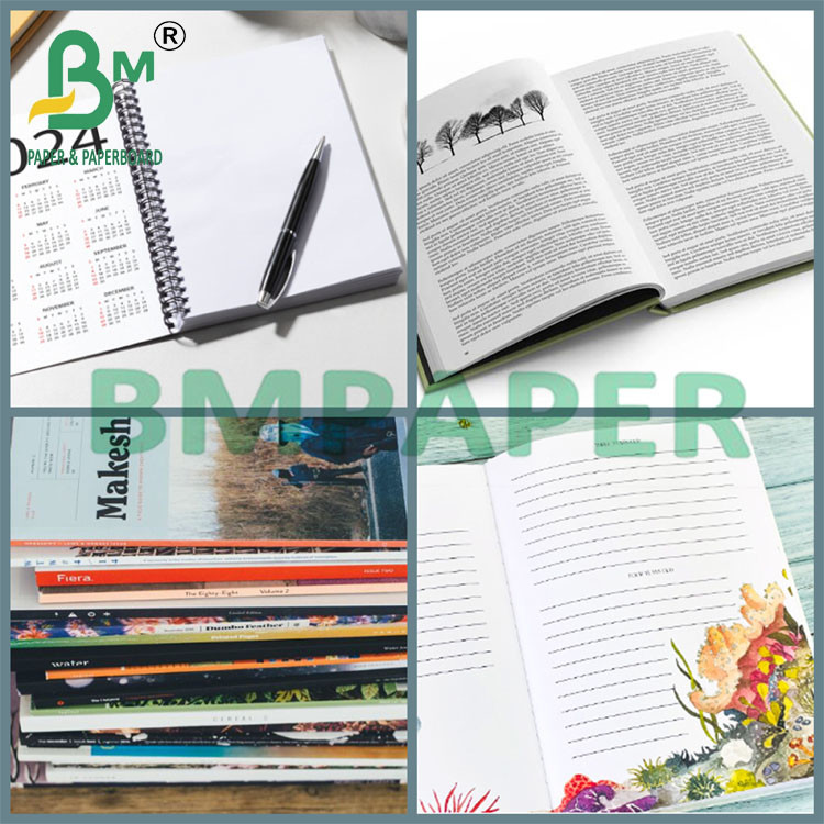 70 x 100cm High White 160g 180g Good Stiffness Bond Paper For Calendar