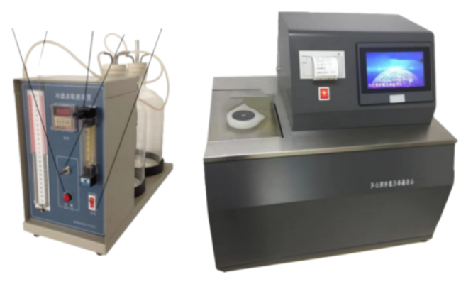 Single Hole Solidifying Point Pour Point Cold Filter Point Tester 7-Inch LCD ASTM D97