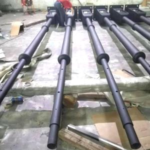 Quality Garden PVDF Coated Galvanised Street Light Pole Q235B Carbon Steel for sale