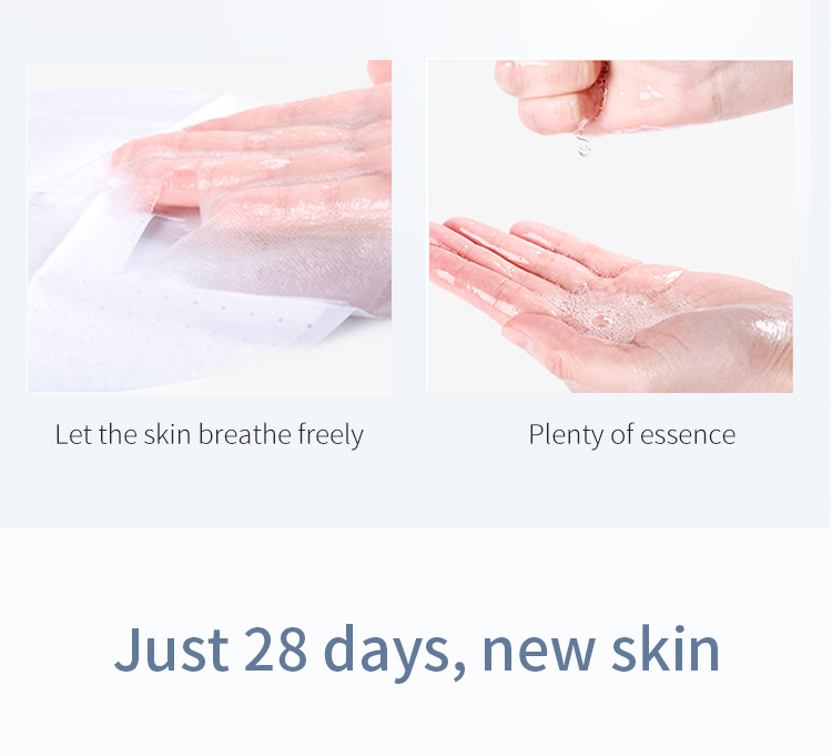 30ml Goat Milk Facial Mask Hydrating Sheet Mask Nourishing Lightening